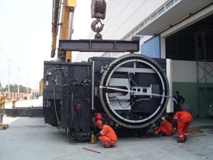 CNC機械裝卸搬運展示